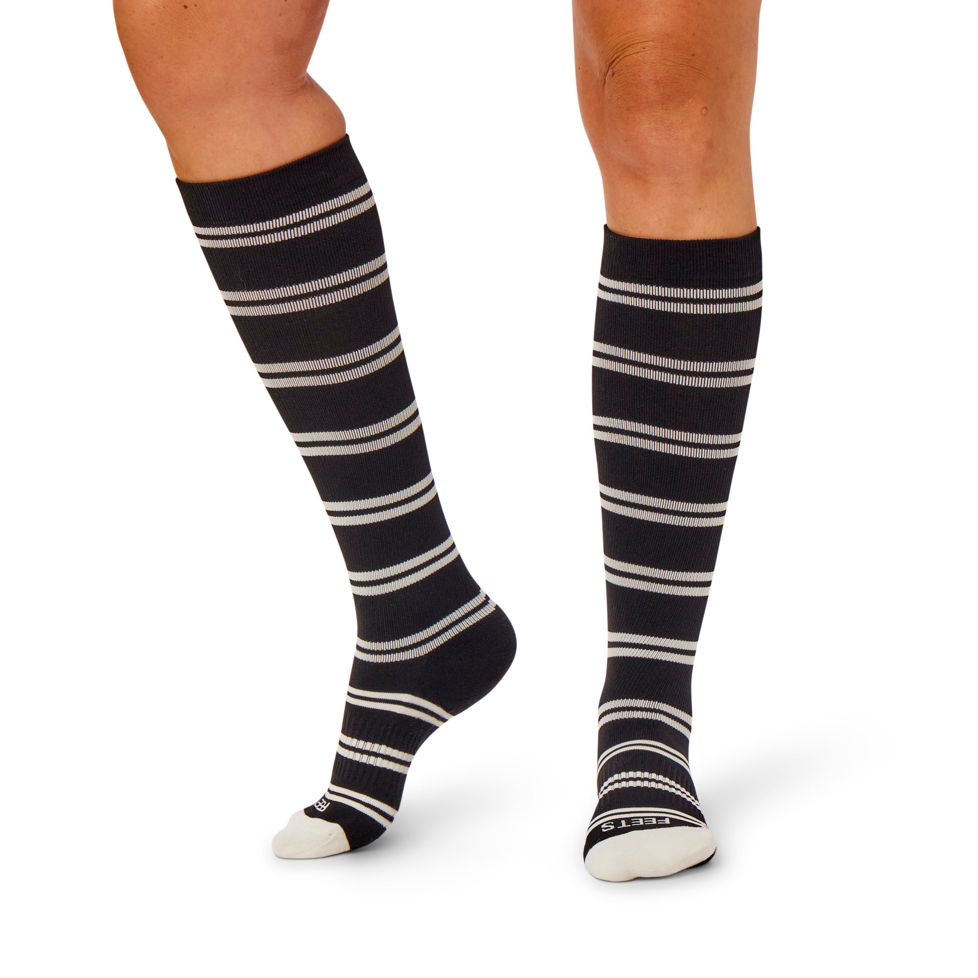 FlowFiber® Compression Socks - Stripe