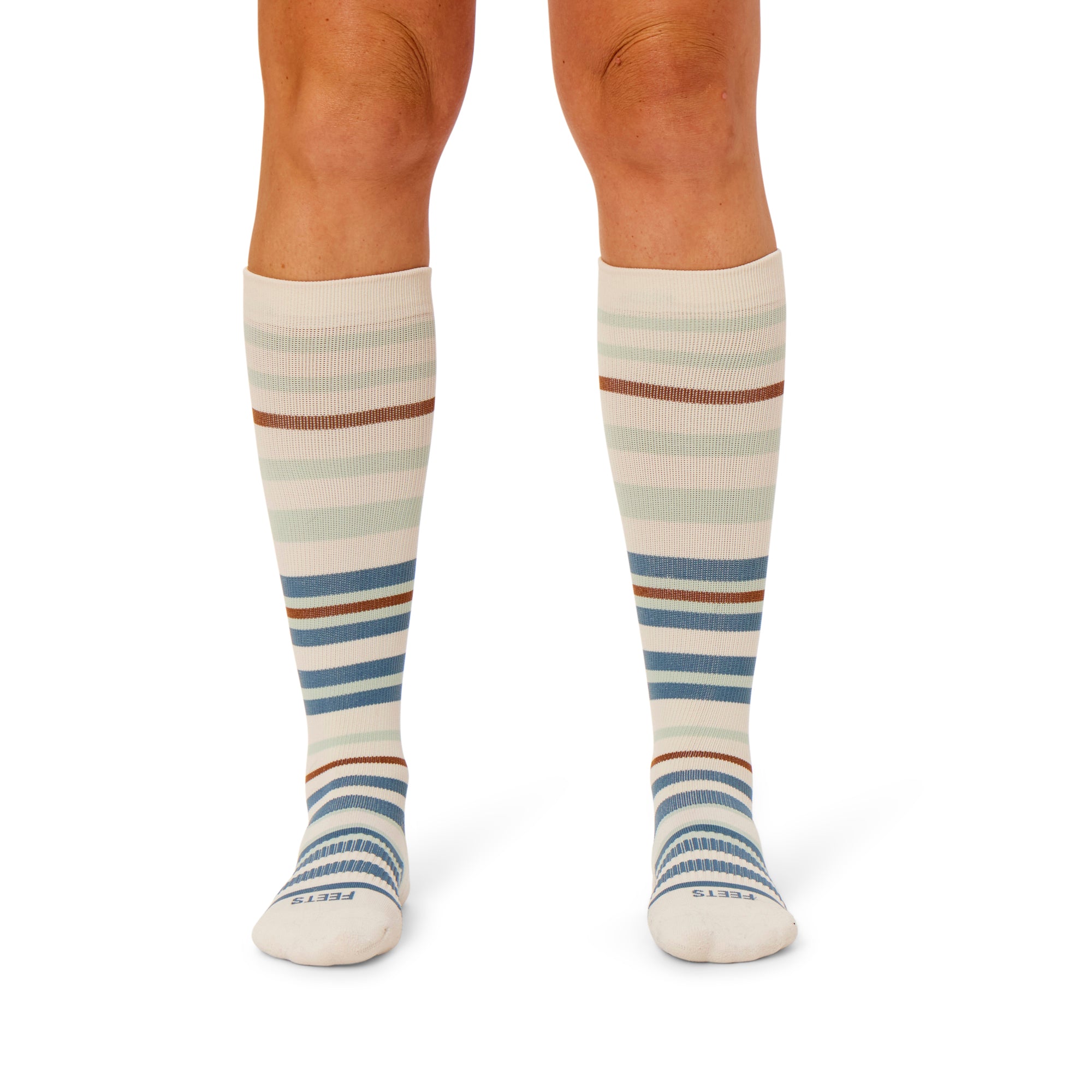 FlowFiber® Compression Socks - Multi-Stripe