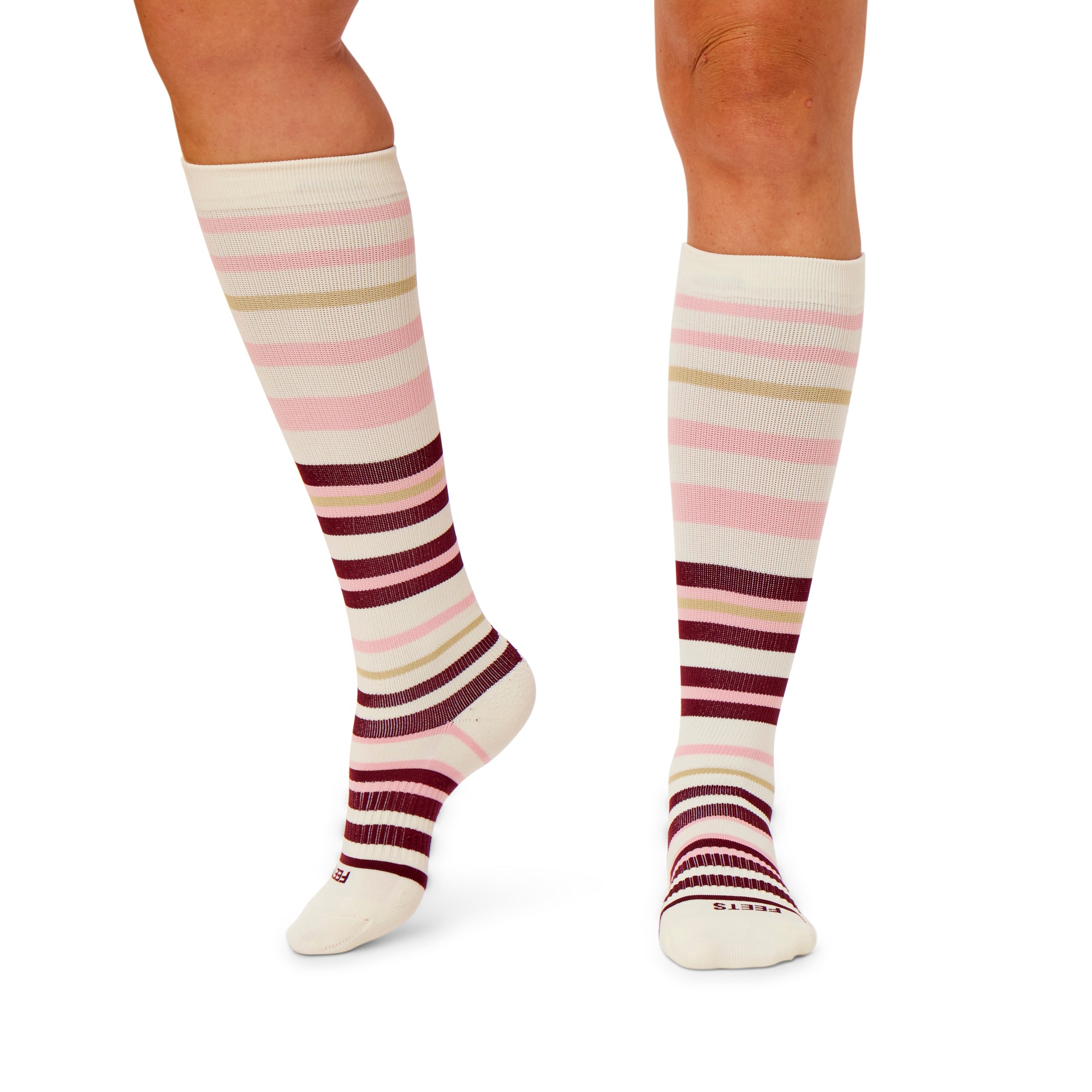 FlowFiber® Compression Socks - Multi-Stripe